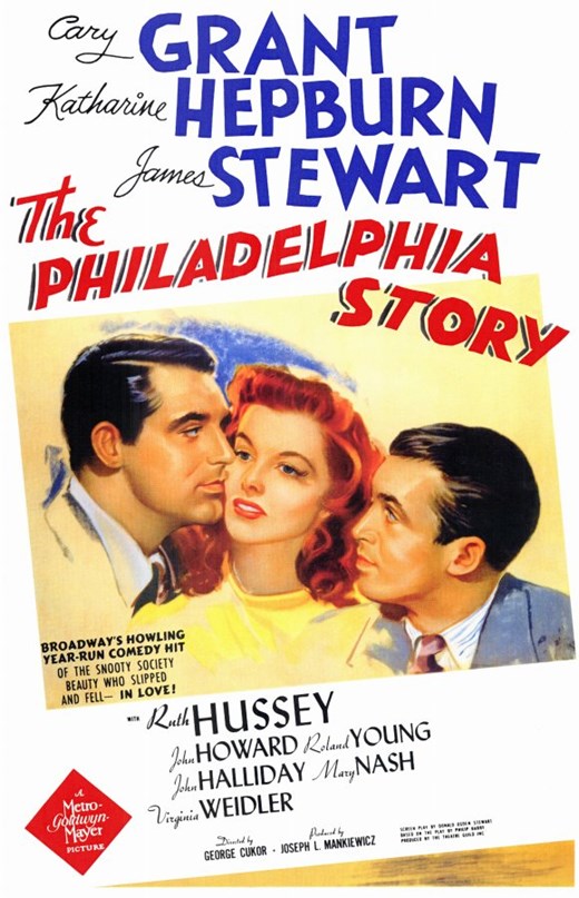 THE PHILADELPHIA STORY poster