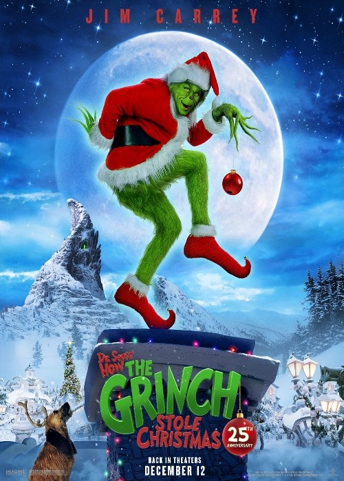 HOW THE GRINCH STOLE CHRISTMAS - 25TH ANNIVERSARY poster