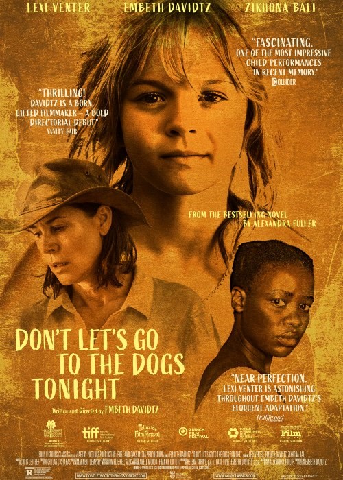 DON'T LET'S GO TO THE DOGS TONIGHT poster