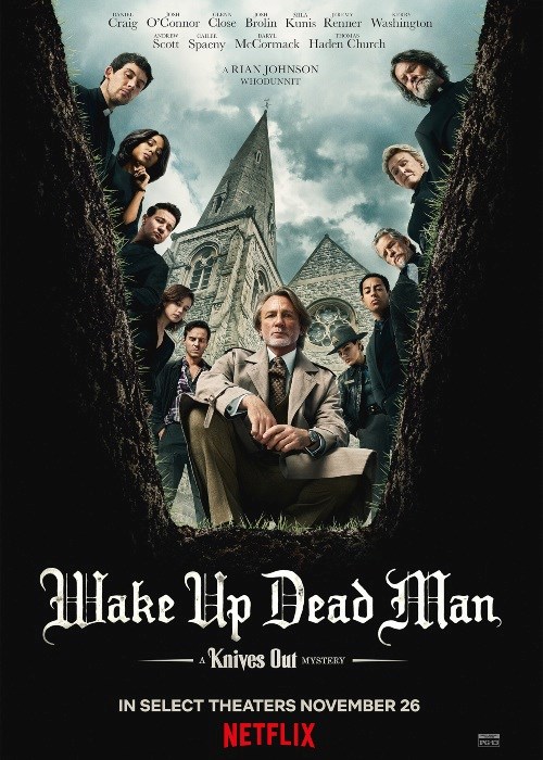 WAKE UP DEAD MAN: A KNIVES OUT MYSTERY poster