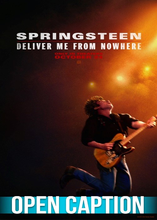 SPRINGSTEEN DELIVER ME FROM NOWHERE (OPEN CAPTION) poster