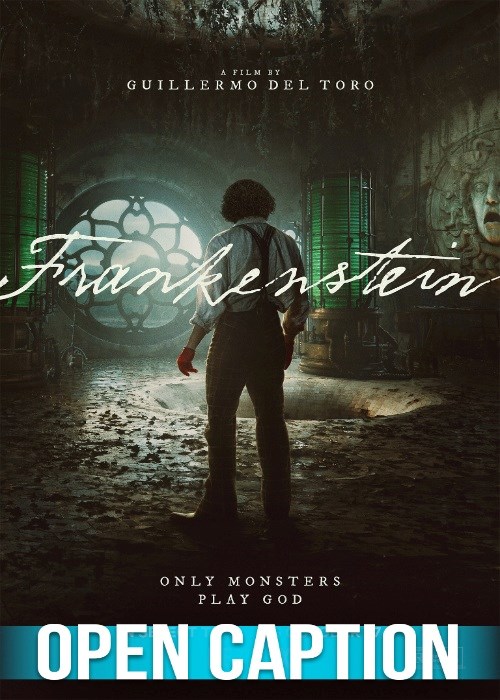 FRANKENSTEIN (OPEN CAPTION) poster