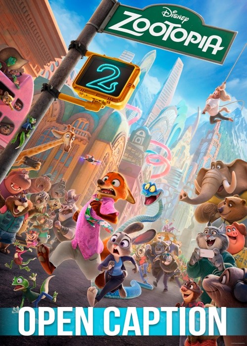 ZOOTOPIA 2 (OPEN CAPTION) poster
