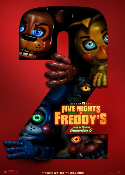 FIVE NIGHTS AT FREDDY'S 2 poster