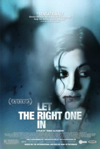 LET THE RIGHT ONE IN poster