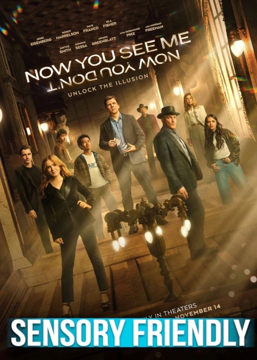 NOW YOU SEE ME: NOW YOU DON'T (SENSORY FRIENDLY) poster