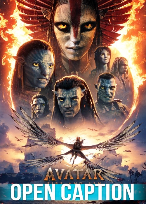 AVATAR: FIRE AND ASH (OPEN CAPTION) poster