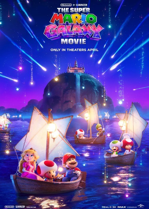 THE SUPER MARIO GALAXY MOVIE poster