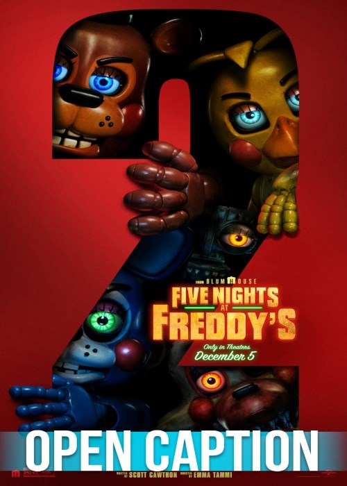 FIVE NIGHTS AT FREDDY'S 2 (OPEN CAPTION) poster