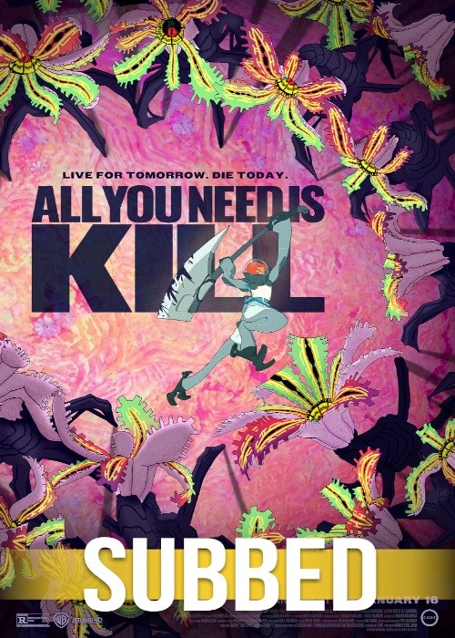 ALL YOU NEED IS KILL (SUBBED) poster