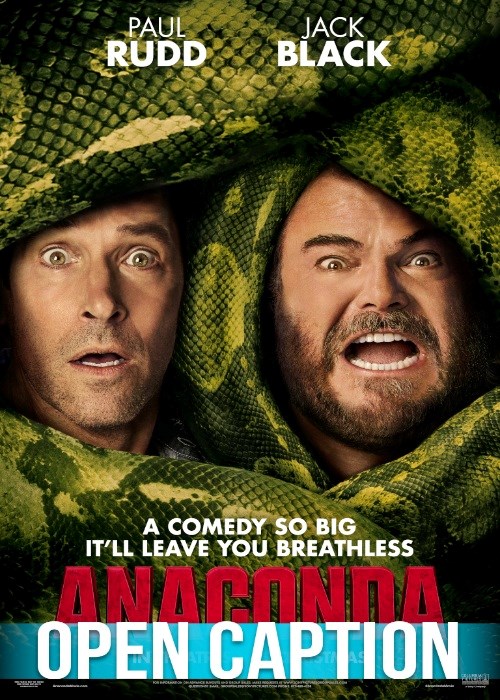 ANACONDA (OPEN CAPTION) poster