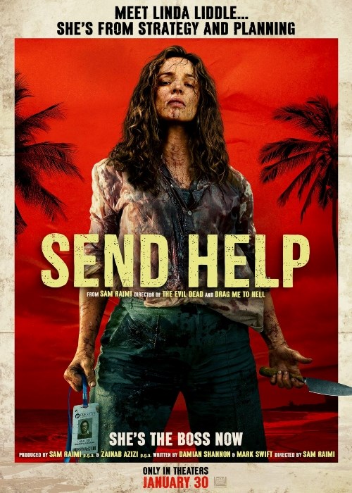 SEND HELP EARLY ACCESS SCREENING poster