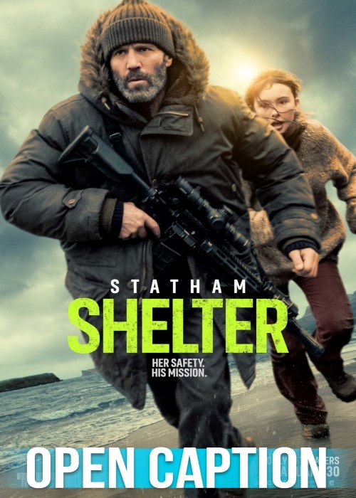 SHELTER (OPEN CAPTION) poster