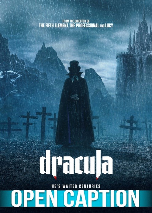 DRACULA (OPEN CAPTION) poster