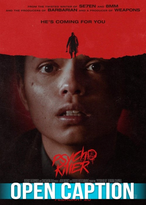 PSYCHO KILLER (OPEN CAPTION) poster